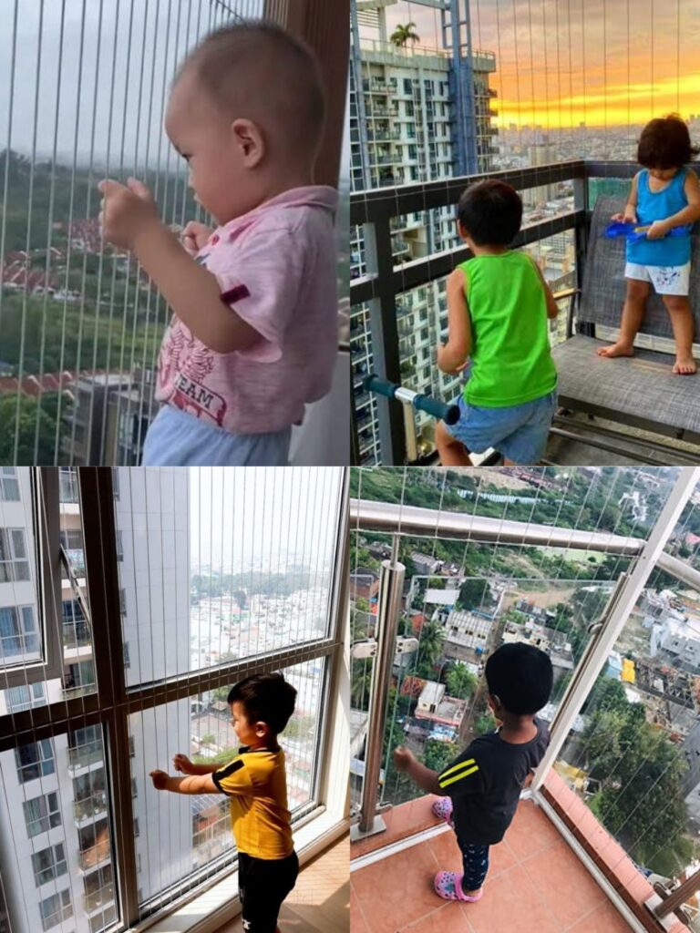 Children Safety Invisible Grills​