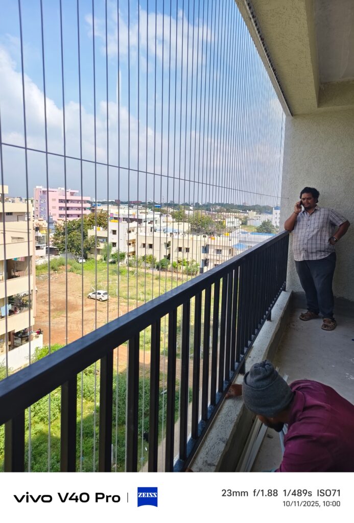 Safety Nets in Chennai | Balcony, Bird & Children Nets