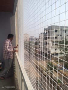 Balcony safety nets in mylapore