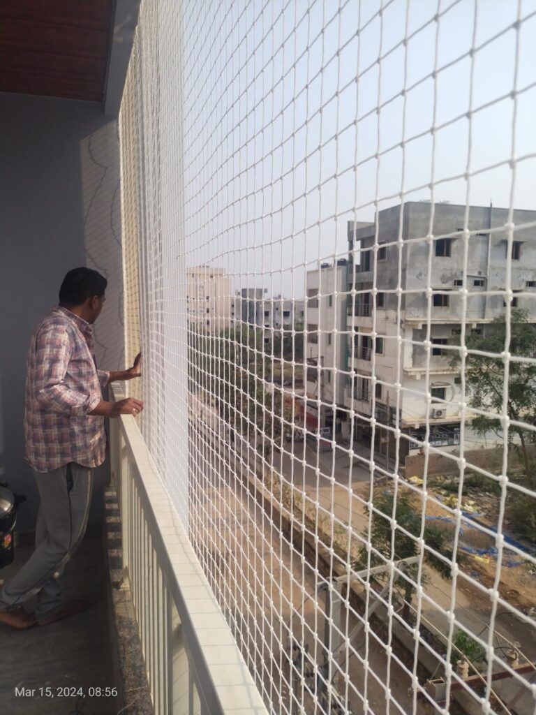 Balcony safety nets in mylapore