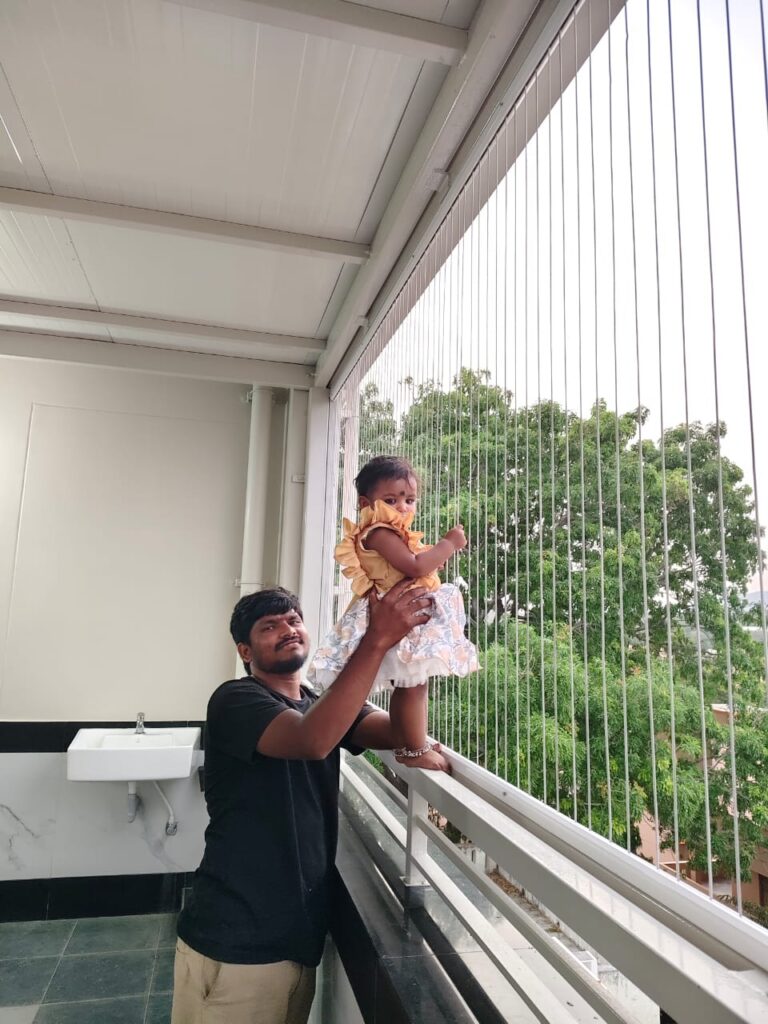 Safety invisible grills in koyambedu