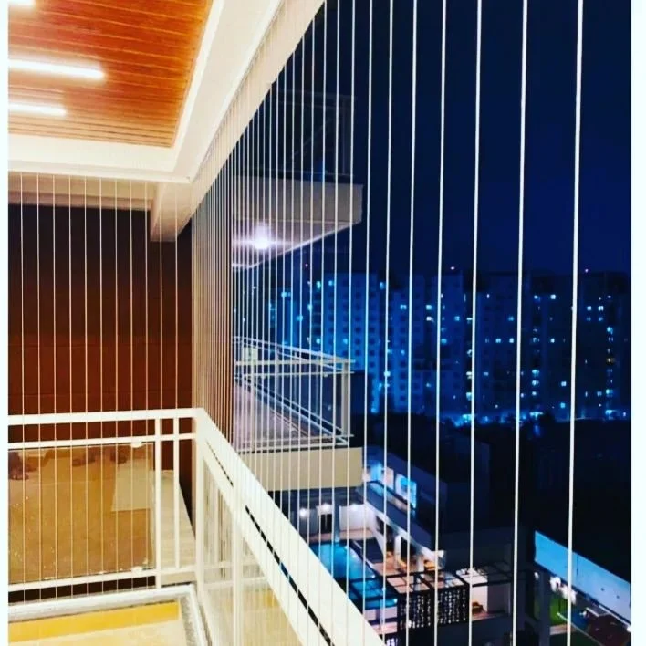 Pigeon nets for balcony for Velachery invisible grills
